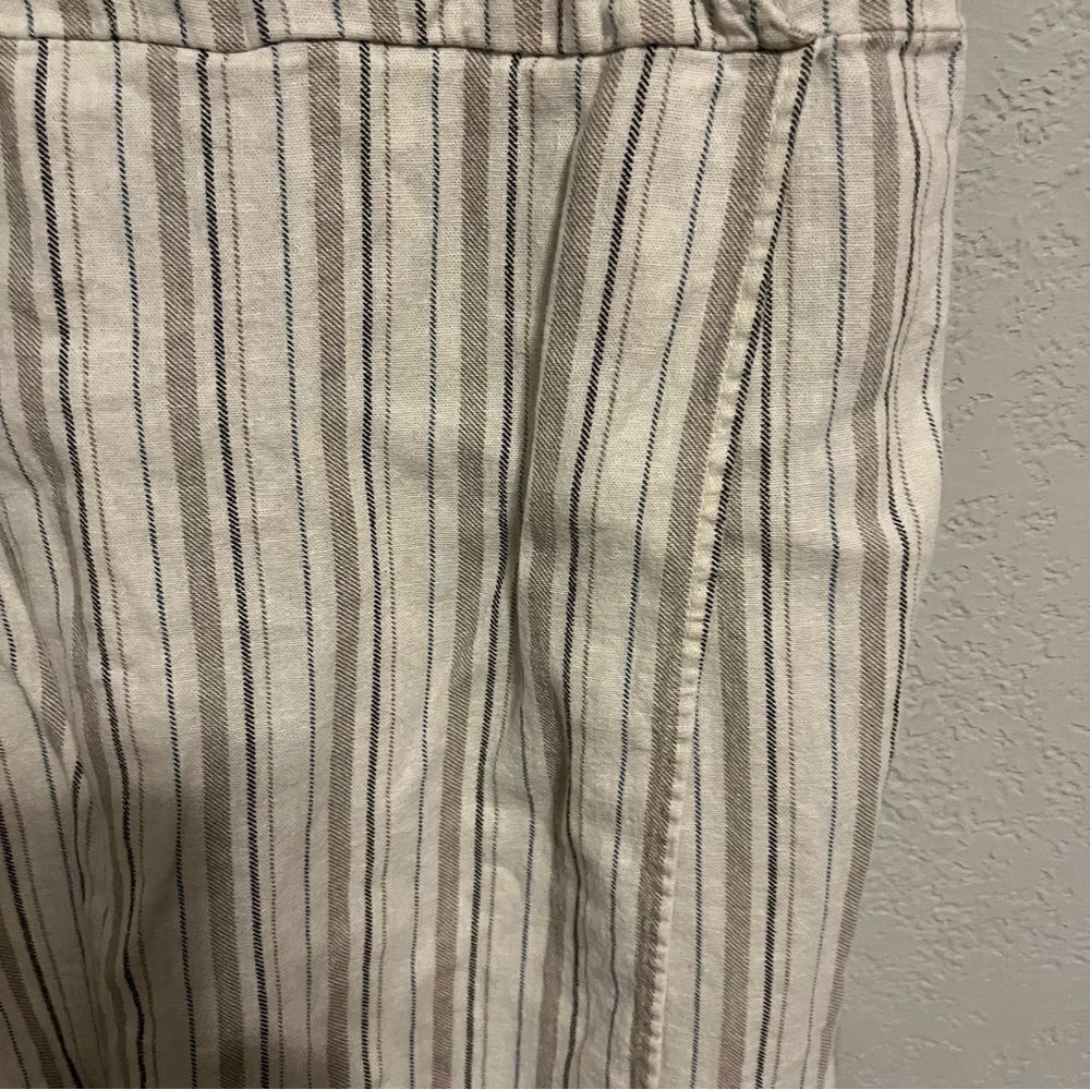 Gianni Bini Tan Striped Romper - Picture 4 of 11